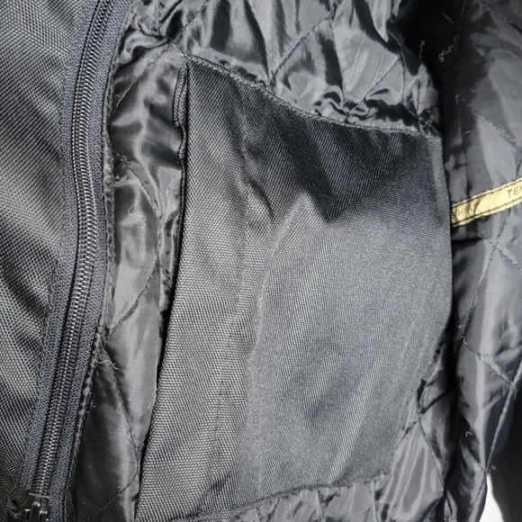 Women's Purple Textile Jacket with Side Stretch and Lacing. Size L - Picture 9 of 9